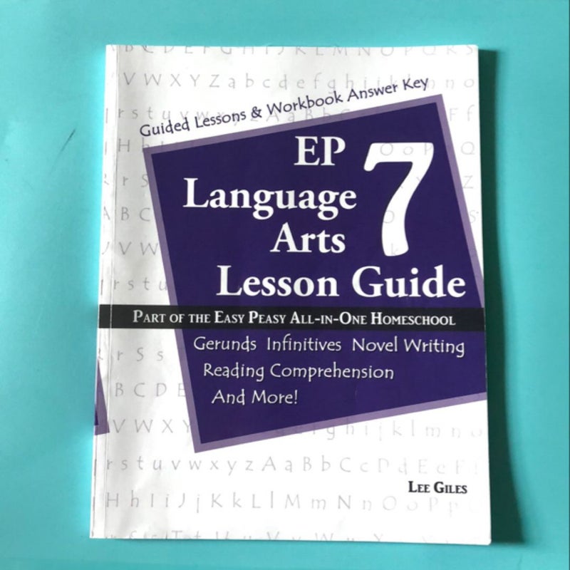 EP Language Arts 7 Lesson Guide