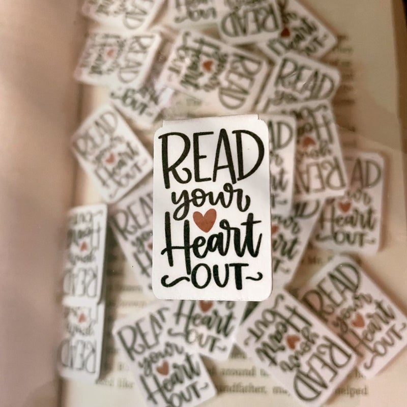 Read Your Heart Out Magnetic Bookmark