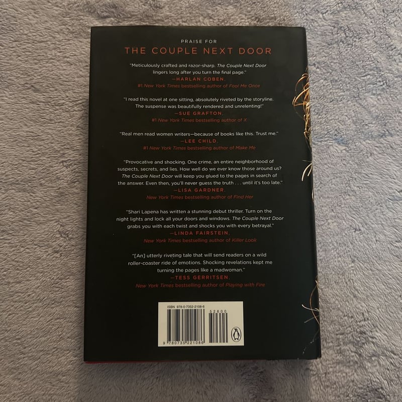The Couple Next Door by Shari Lapena, Hardcover Pangobooks
