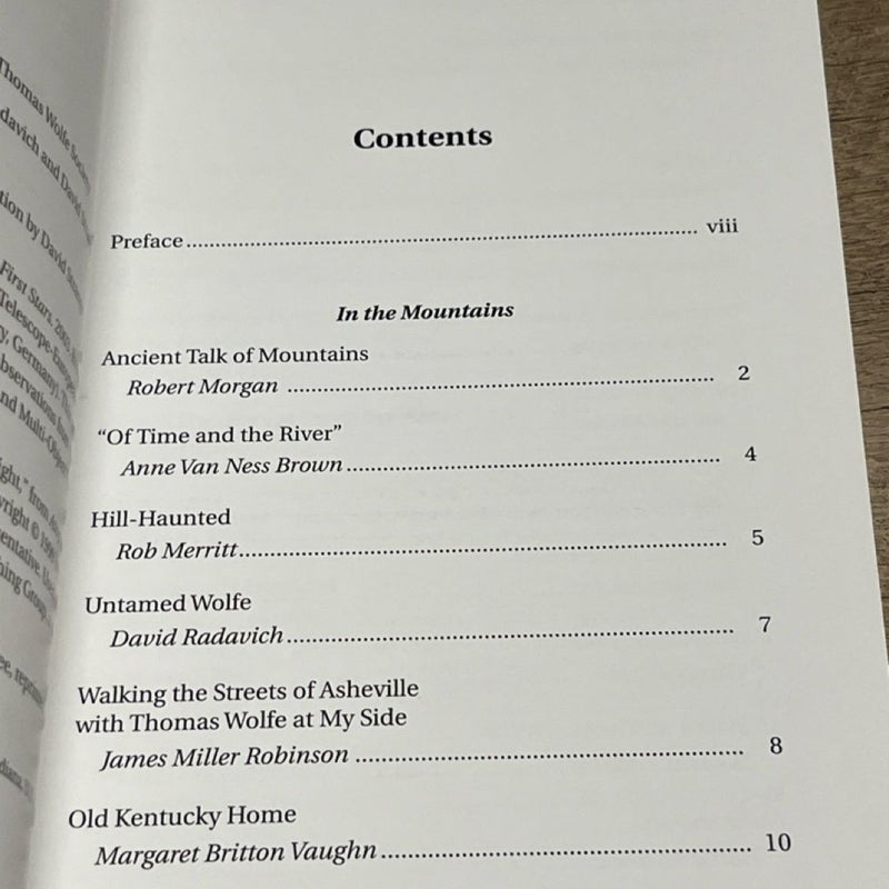 Magic Again Selected Poems on Thomas Wolf