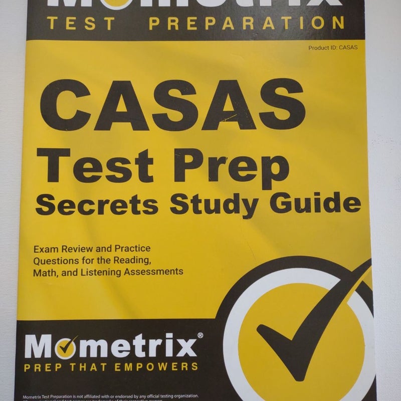 Casas Test Prep Secrets Study Guide