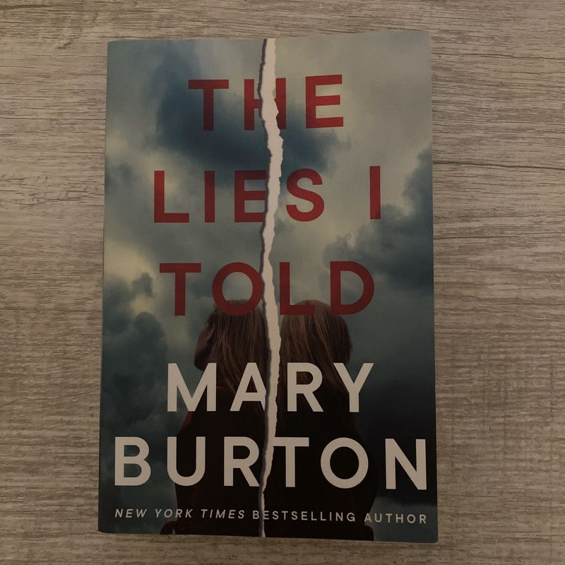 The Lies I Told by Mary Burton Paperback Pangobooks