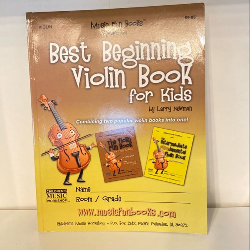 Best Beginning Violin Book for Kids