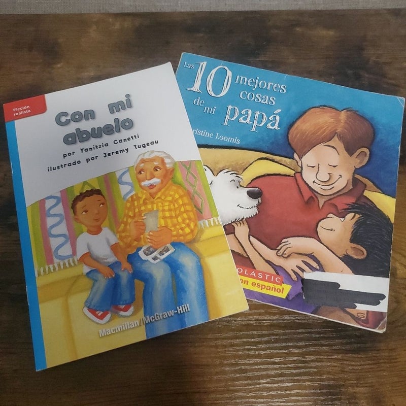 Various Bi-lingual/Spanish Children's Books 