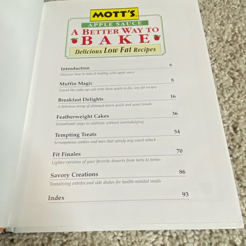 Mott's Apple Sauce a Better Way to Bake