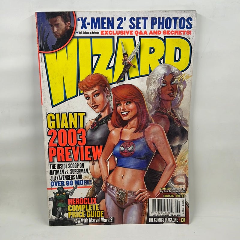 The wizard comic magazine