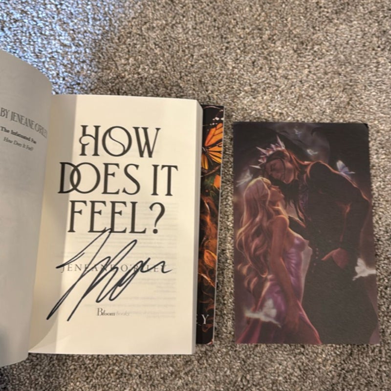 SIGNED How Does It Feel + What Did You Do