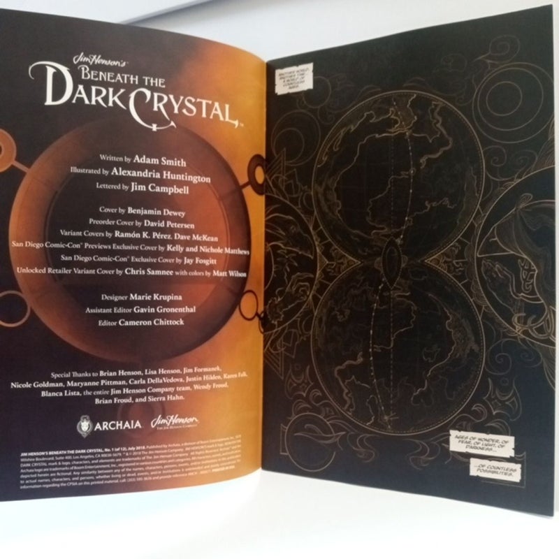 Beneath the dark crystal comic