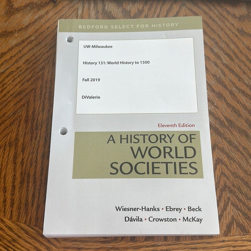 A History of World Societies