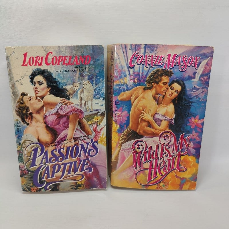 Historical Romance Vintage Lot of 6 Books