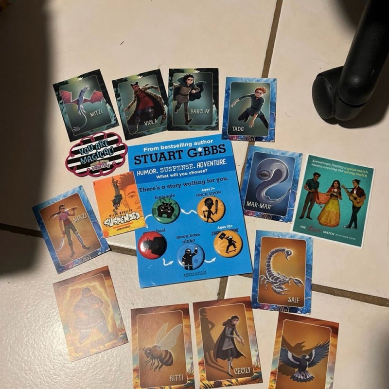 Lot of bookish goodies