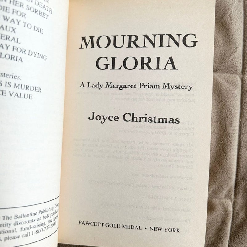 Mourning Gloria