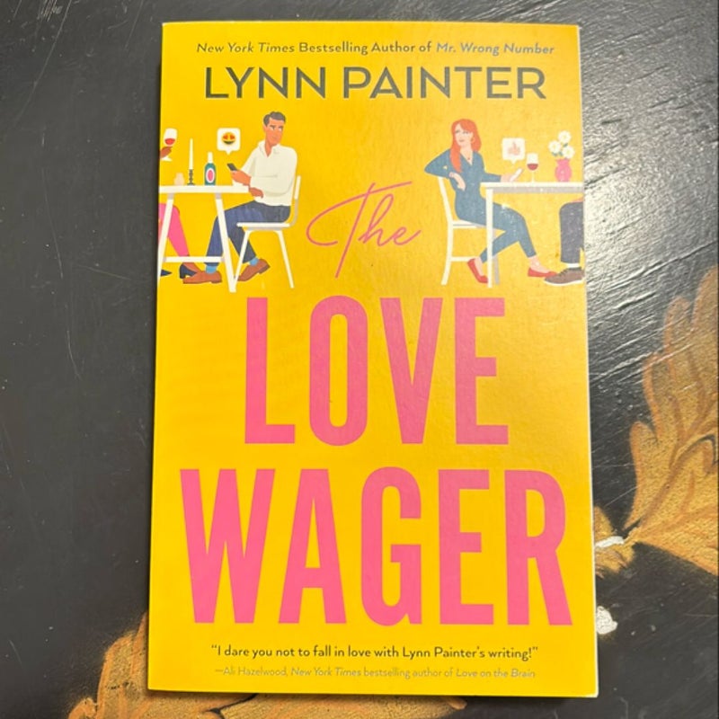 The Love Wager *signed and personalized*