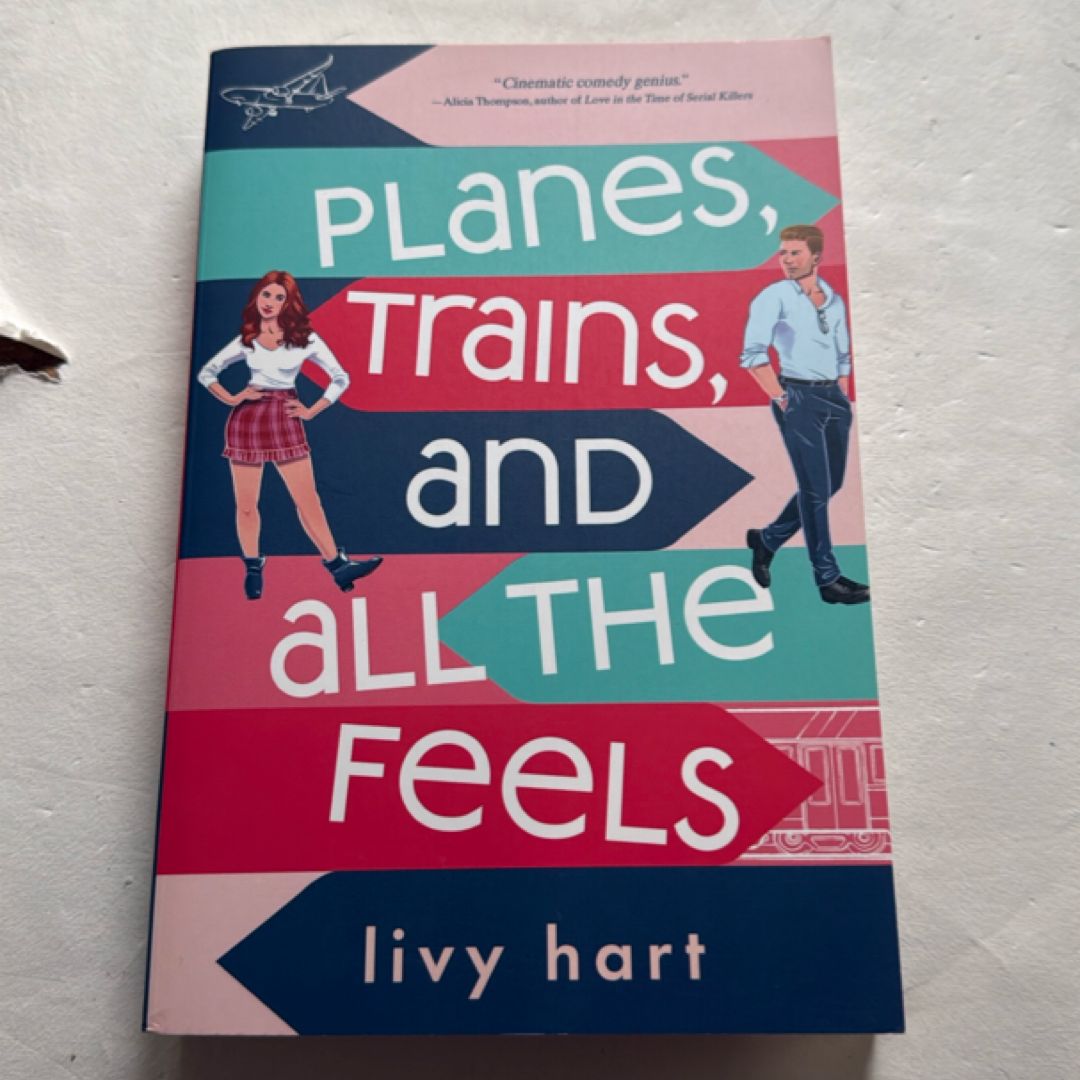 Planes, Trains, and All the Feels - signed bookplate