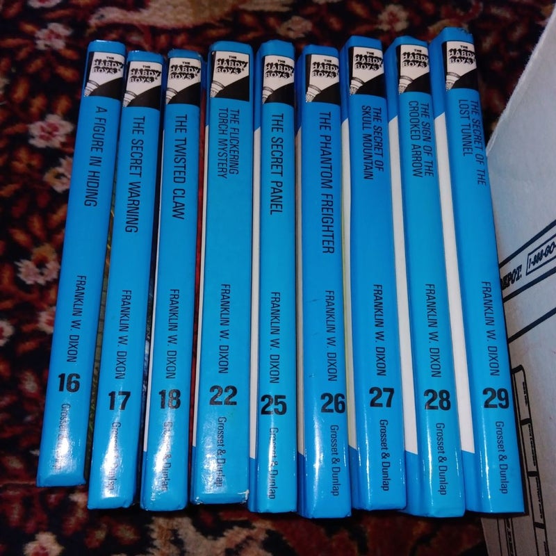 Hardy Boys Lot of 9