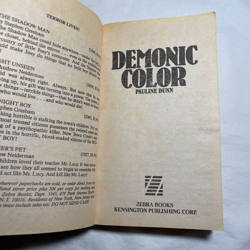 Demonic Color