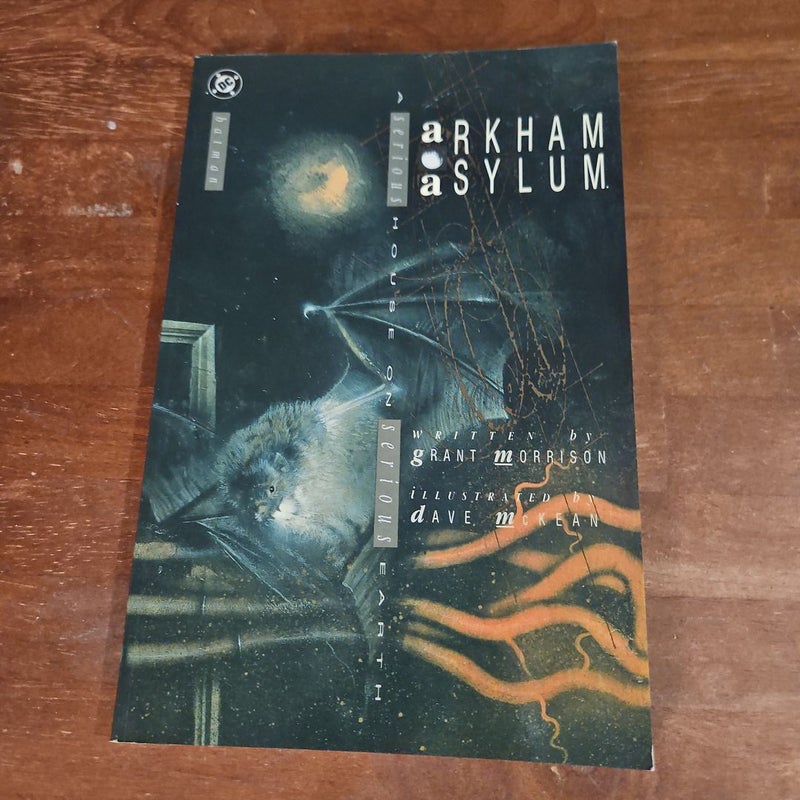 Batman: Arkham Asylum 1989 Printing