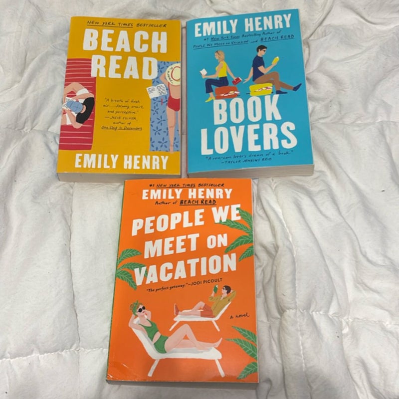 Beach Read (3 Emily Henry books)