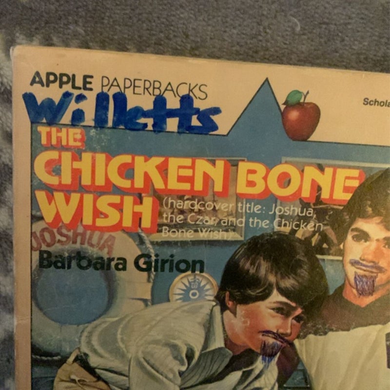 Vintage 1978 The Chicken Bone Wish Paperback Book