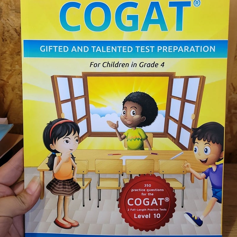 COGAT Test Prep Grade 4 Level 10