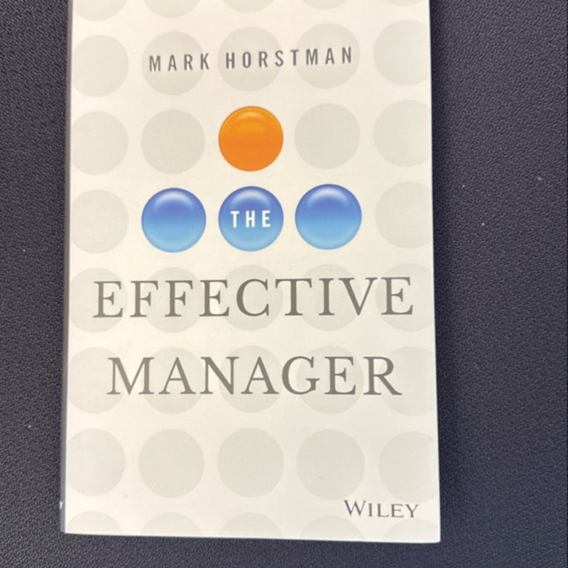 The Effective Manager