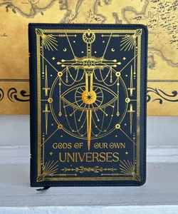 Owlcrate Gods of Our Own Universes: Faux Book Journal