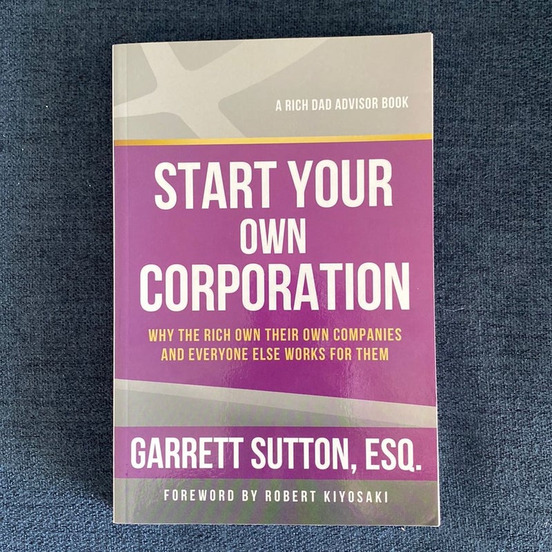 Start Your Own Corporation