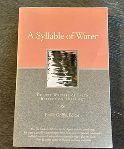 A Syllable of Water