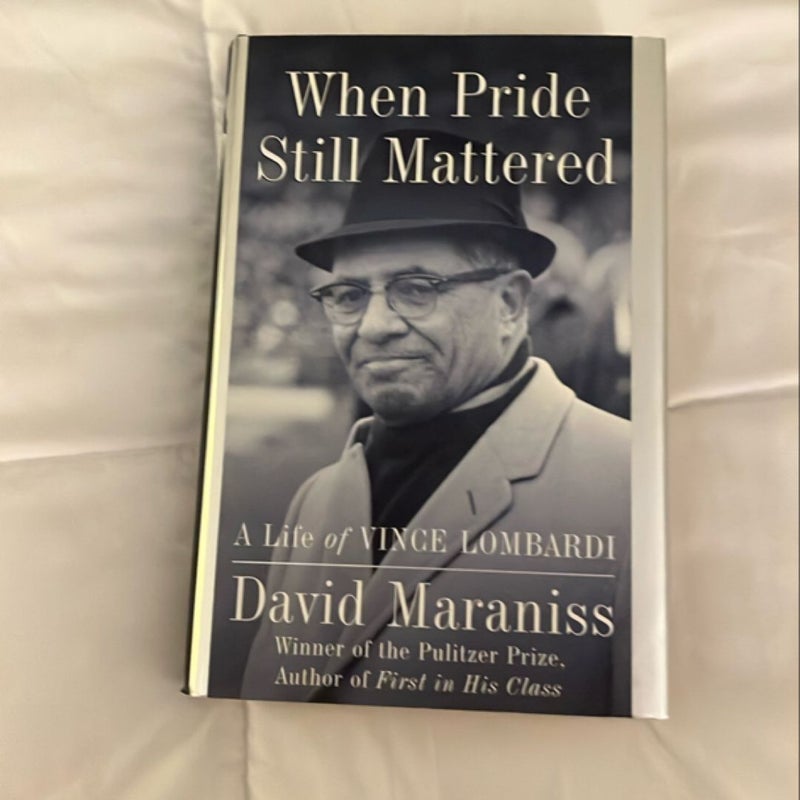 When Pride Still Mattered