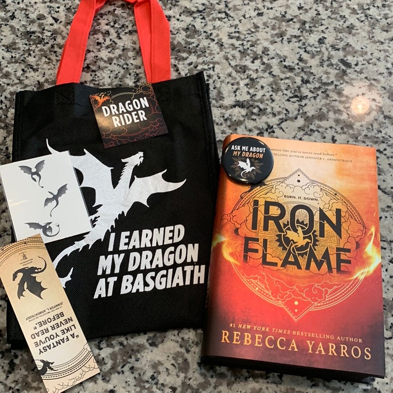 Iron Flame & new release extras