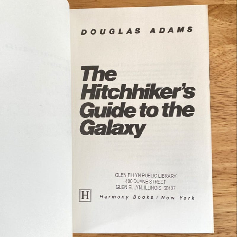 The Hitchhiker's Guide to the Galaxy