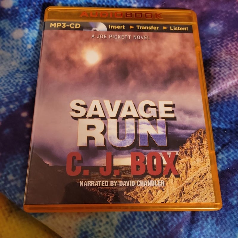 Savage Run MP3 CD