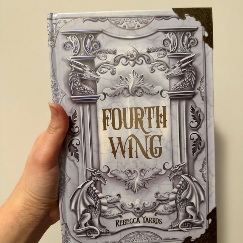 Bookish box fourth wing and iron flame brand new in wrapping 