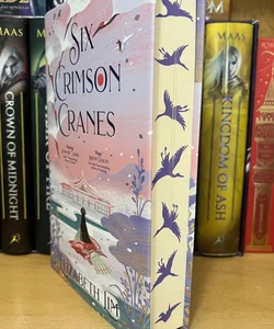 Six Crimson Cranes Fairyloot SIGnED