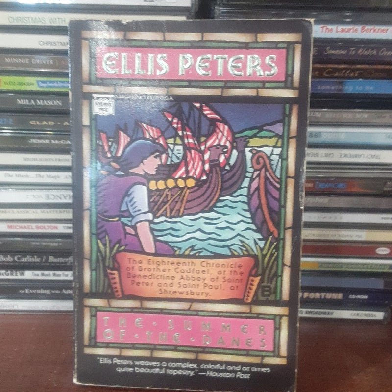 5 A Brother Cadfael Medieval Monk Mysteries by Ellis Peters , A Morbid Taste for Bones, The Pilgrim of Hate, Monk's Hood, Summer of the Danes, An Excellent Mystery