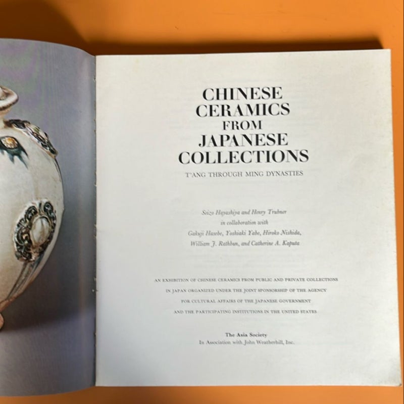 Chinese Ceramics From Japanese Collections 