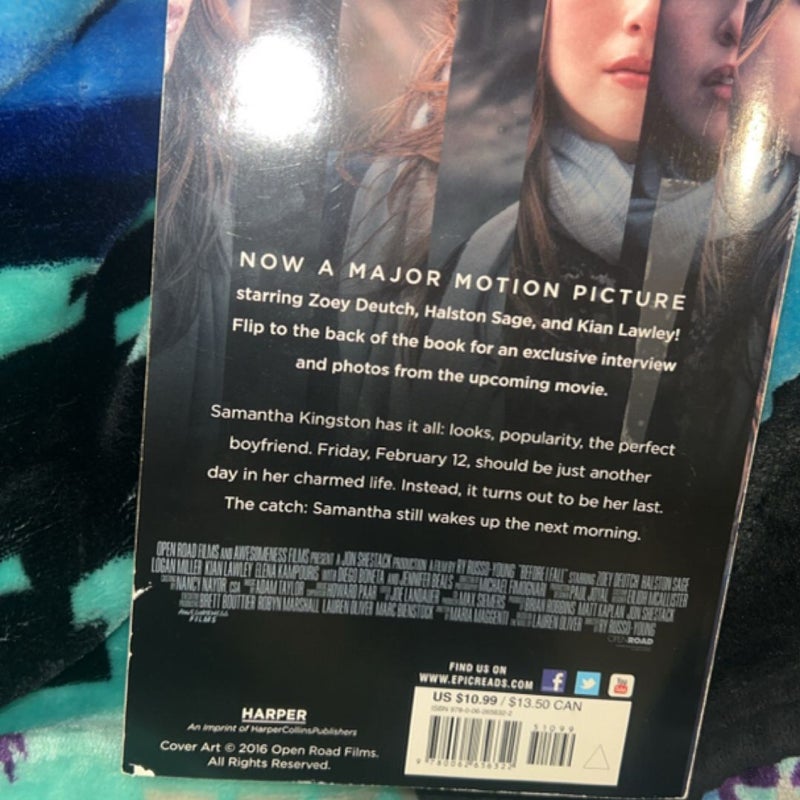 Before I Fall Movie Tie-In Edition