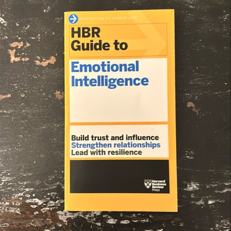 HBR Guide to Emotional Intelligence (HBR Guide Series)