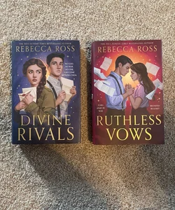 Divine Rivals and Ruthless Vows - UK hardcover- SEE SELLERS DESCRIPTION
