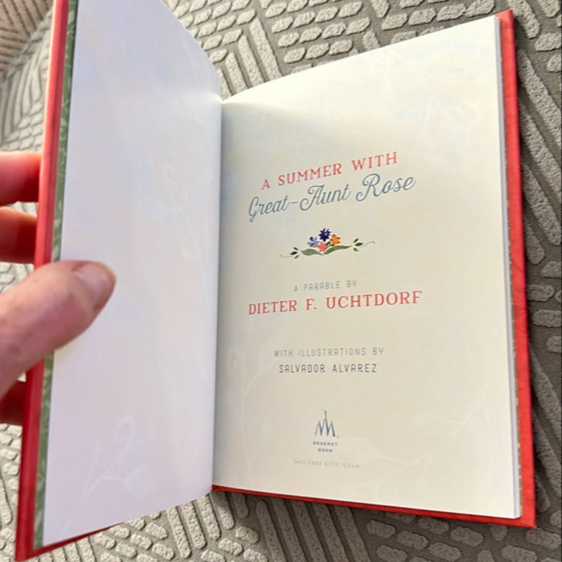 A Summer with Great-Aunt Rose