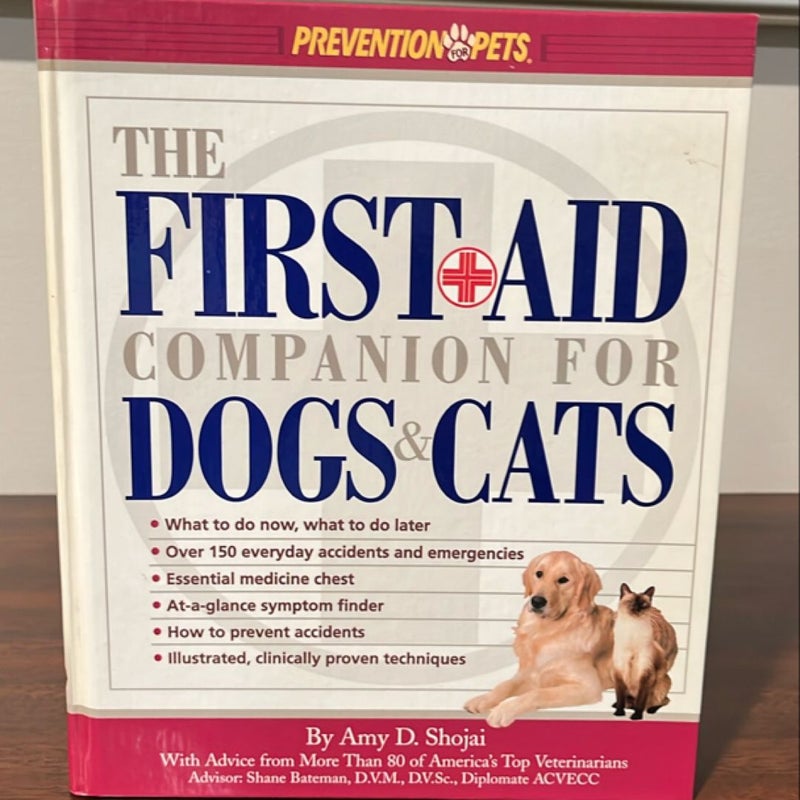 The First-Aid Companion for Dogs and Cats