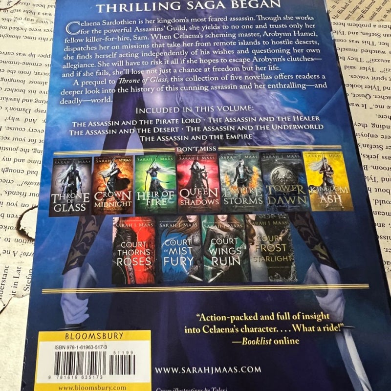 Out Of Print- The Assassins Blade by Sarah J. Maas - paperback