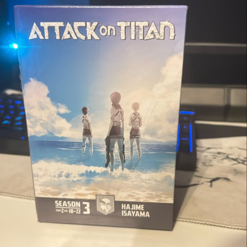 Attack on Titan Season 3 Part 2 Manga Box Set