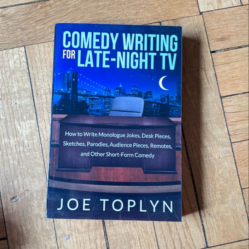 Comedy Writing for Late-Night TV