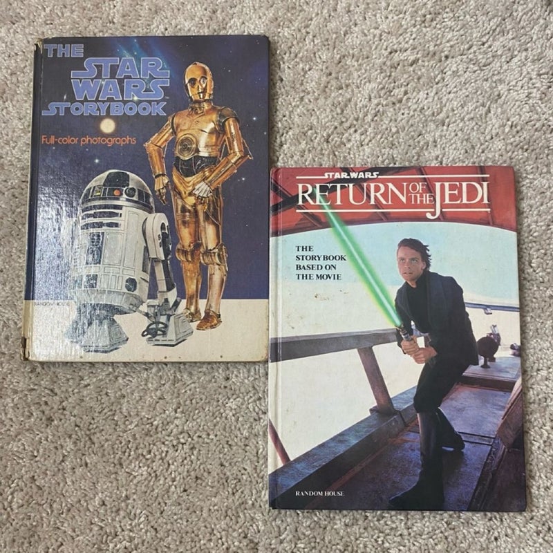 📚2 Vintage Star War Books