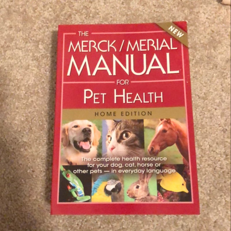 The Merck / Merial Manual for Pet Health