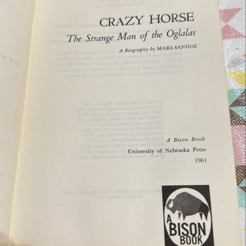 Crazy Horse: The Strange Man of the Oglalas (1961)