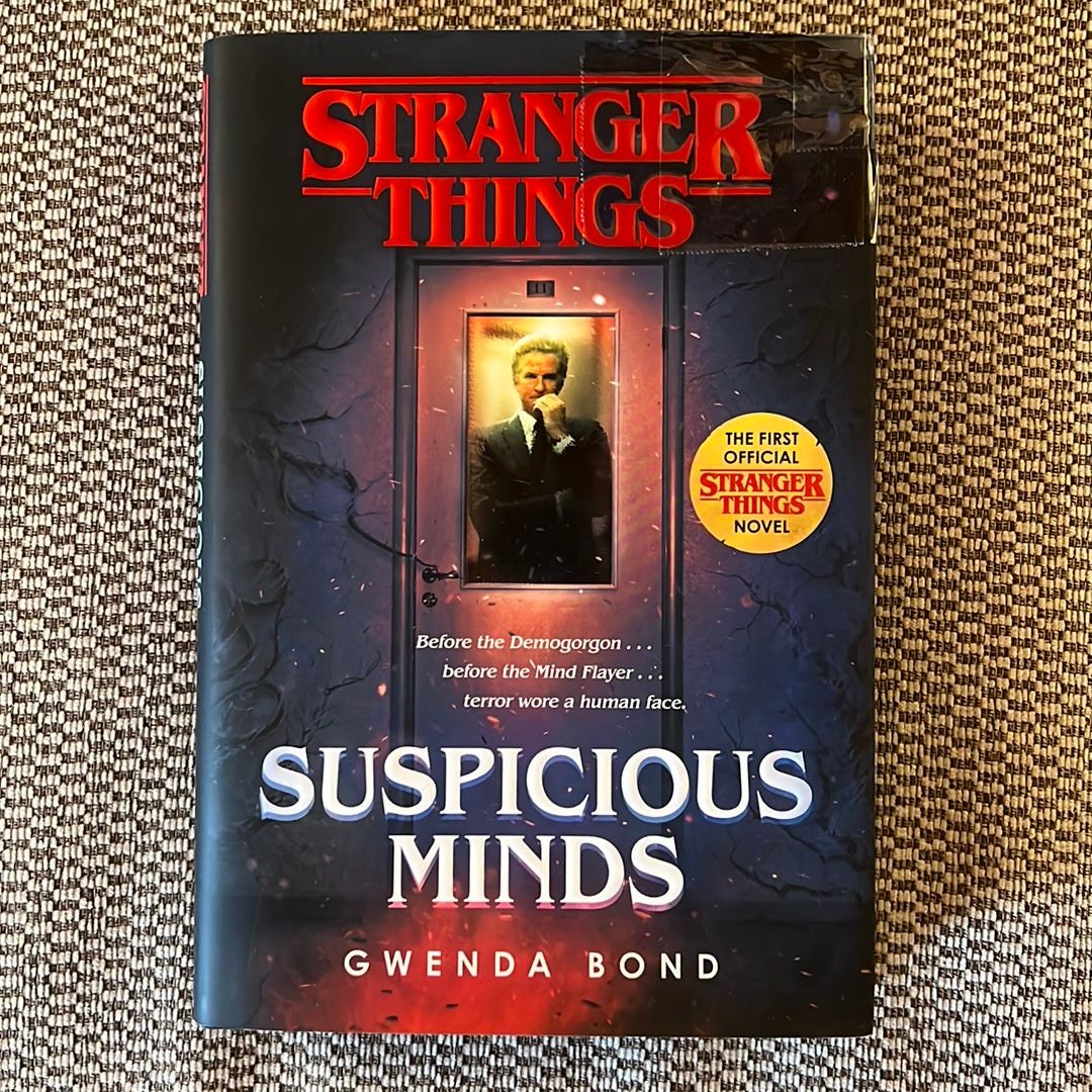 Suspicious　Minds　Stranger　Gwenda　Hardcover　Bond,　Pangobooks　Things:　by