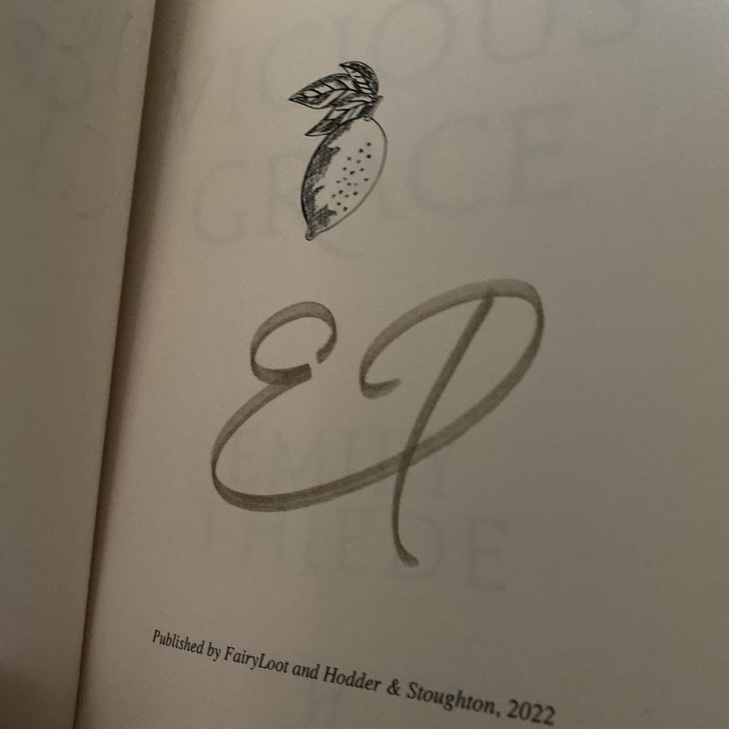 This Vicious Grace SIGNED Fairyloot