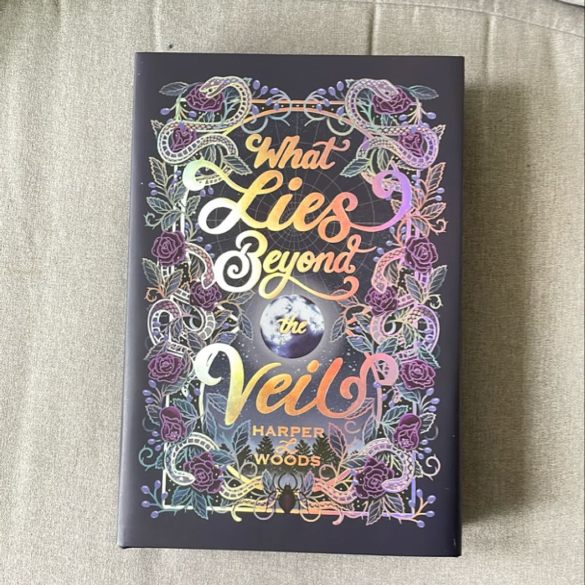 What Lies Beyond The Veil by Harper L. Woods, Hardcover | Pangobooks